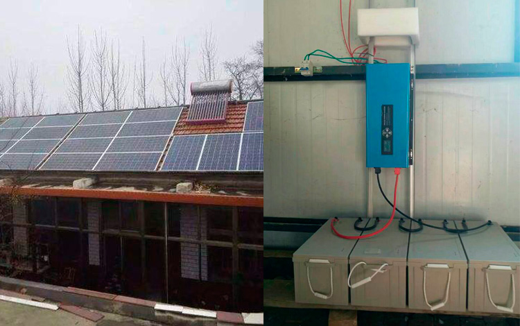 3KW Residential Off-grid Solar Power System Application