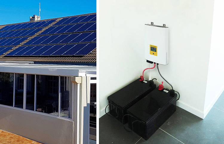 1000 watt solar inverter installation
