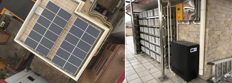 solar battery system application
