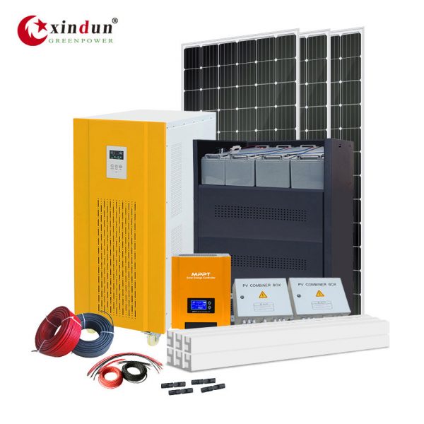 384V 40KW/50kw solar power system for shed