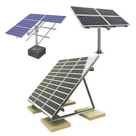 Solar Bracket-2000 watt off grid solar power system