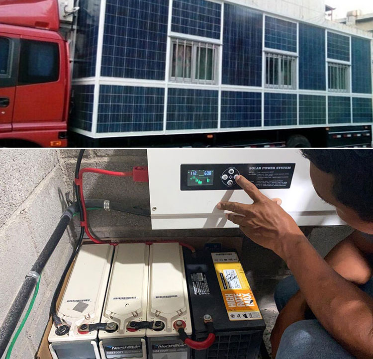 DP household solar inverter-truck case