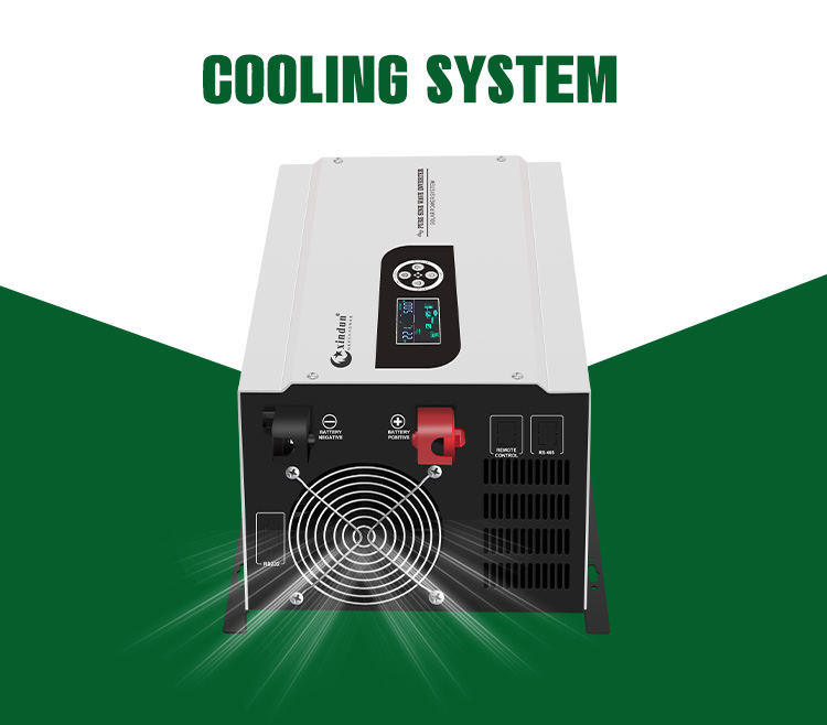 DP household power inverter-cooling system