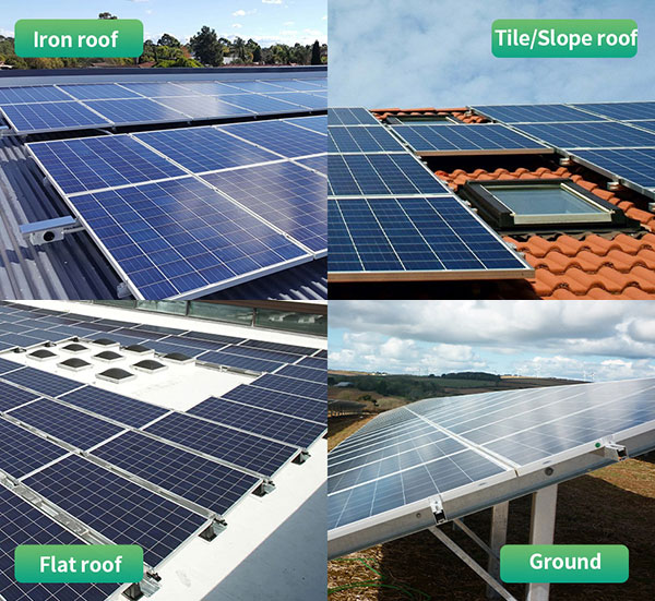 solar generator kits-solar mounting rack